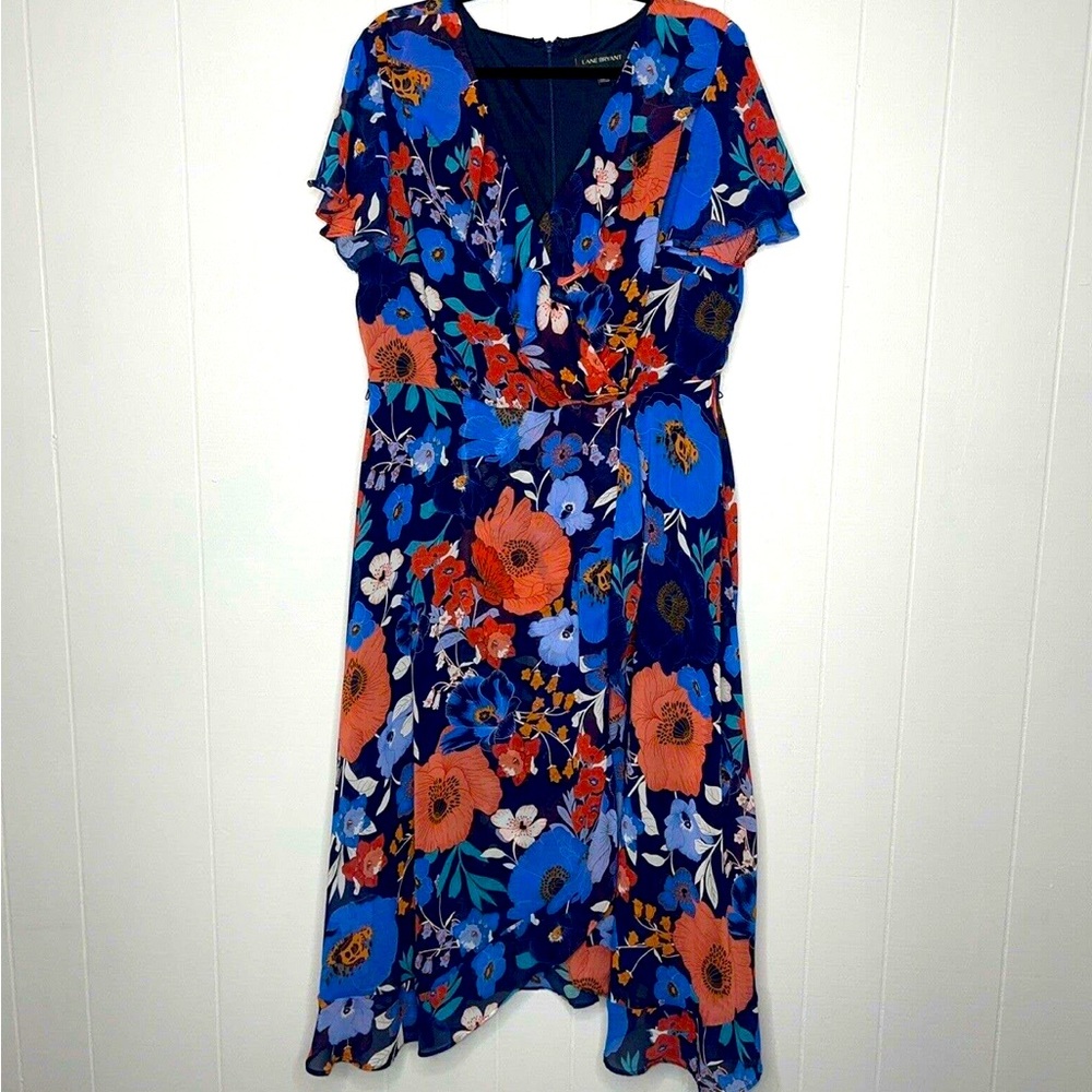 Lane Bryant
Floral Fit & Flare Midi Dress